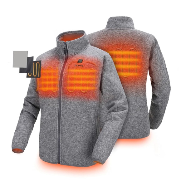 ORORO Women’s Heated Fleece Jacket - Picture 1 of 9